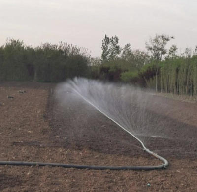 [微噴帶批發]山東菏澤鄄城縣滴灌噴灌 0.19元/米微噴帶,全孔 _ 一畝田